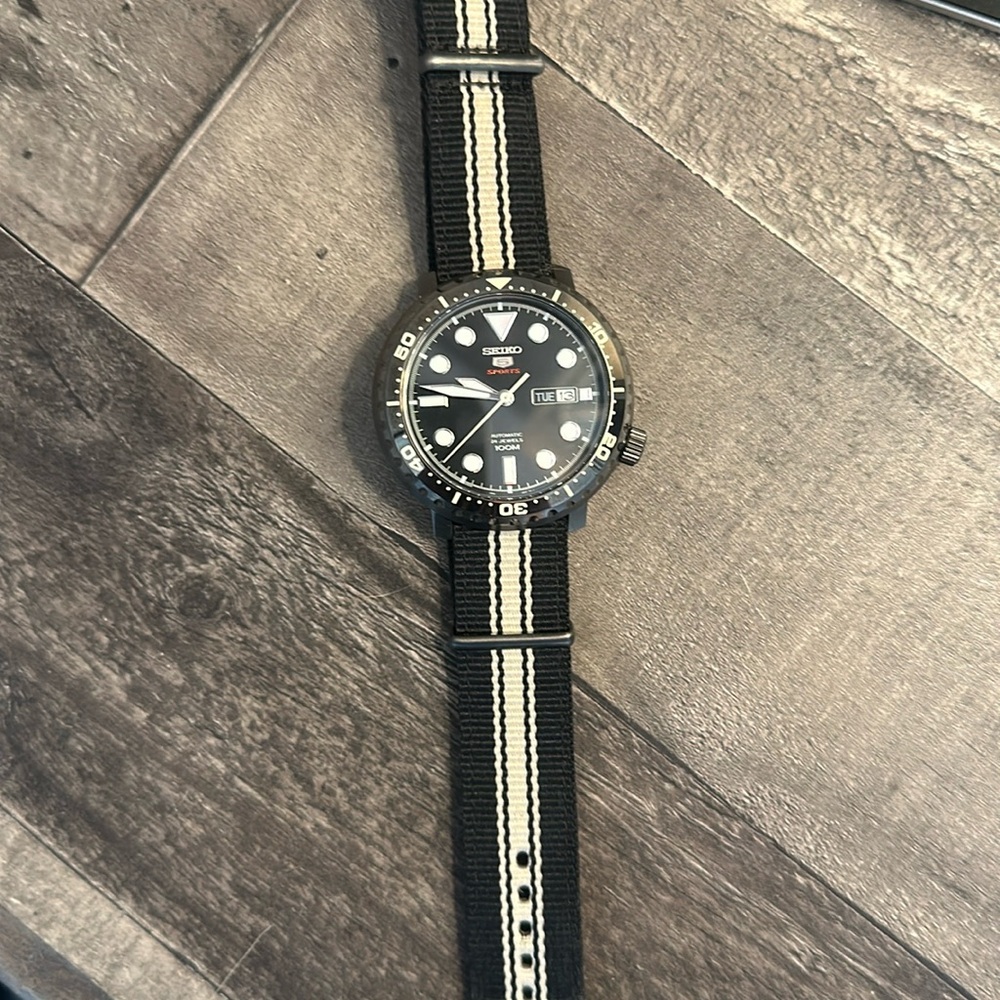 Seiko Automatic Sports Watch.
